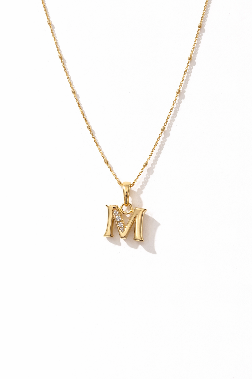 Gold Initial Necklace