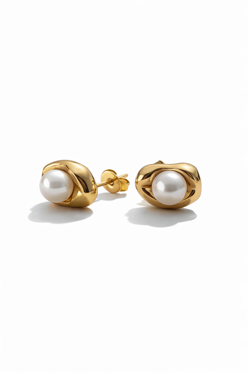 Pearl Stud Earrings