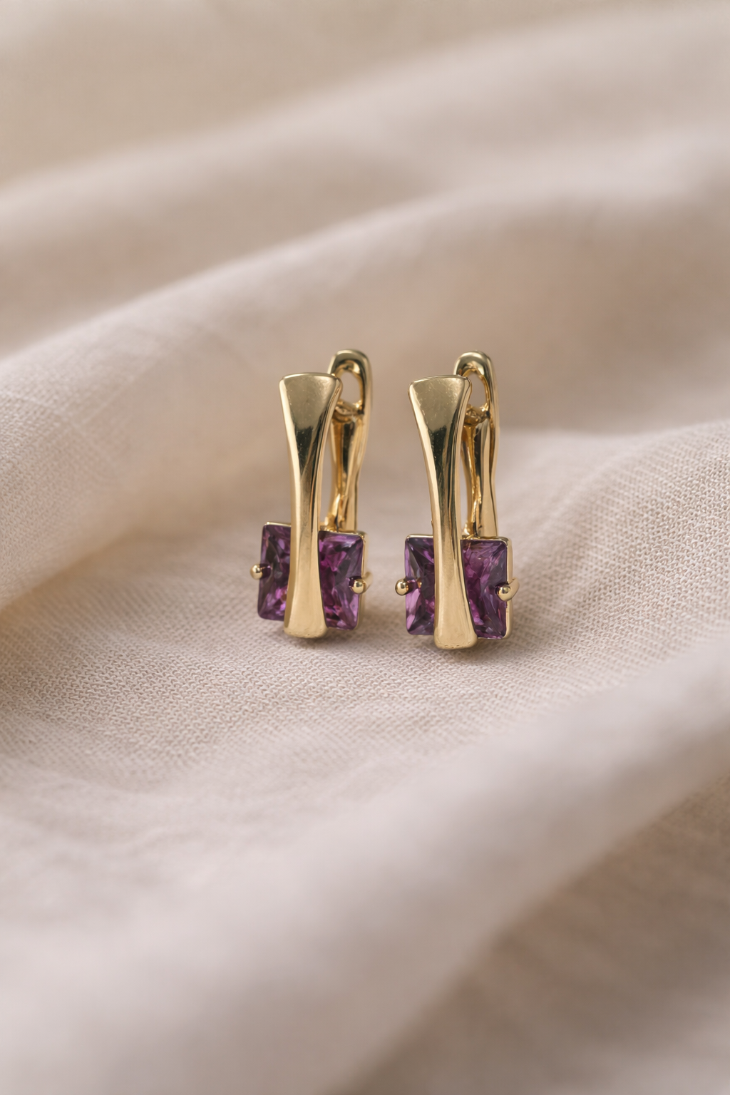 Violet Luxe Earrings