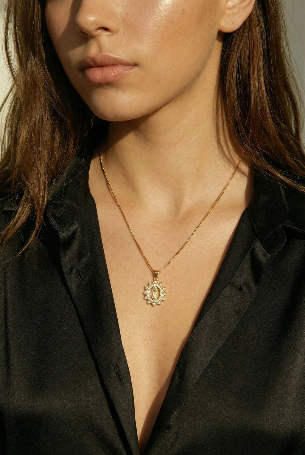 Faith Gold Necklace