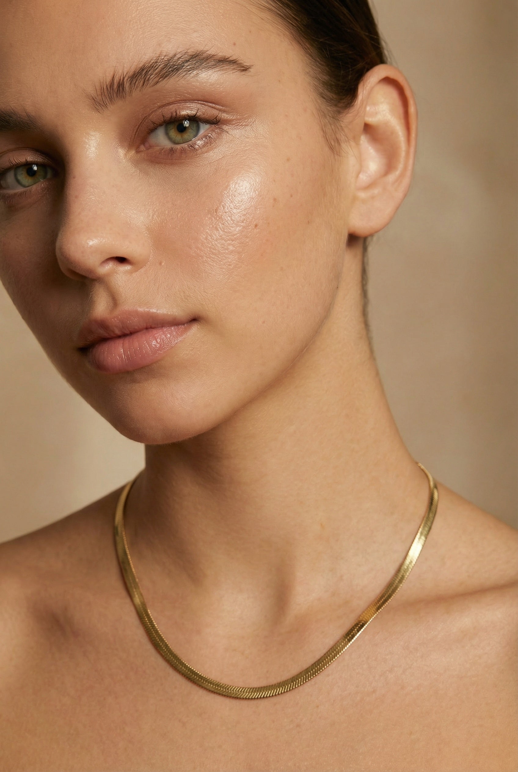 Nova Herringbone Necklace