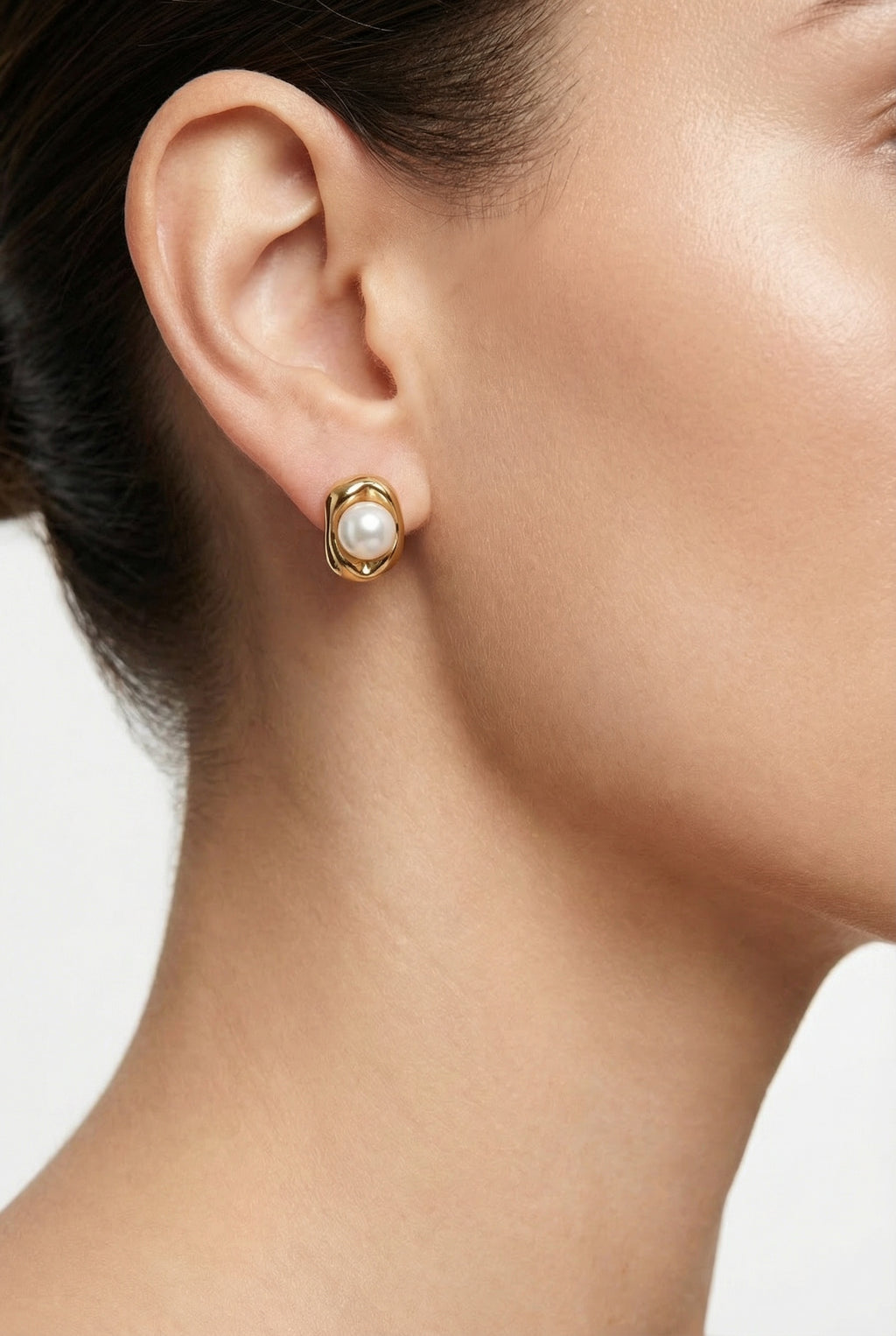 Pearl Stud Earrings