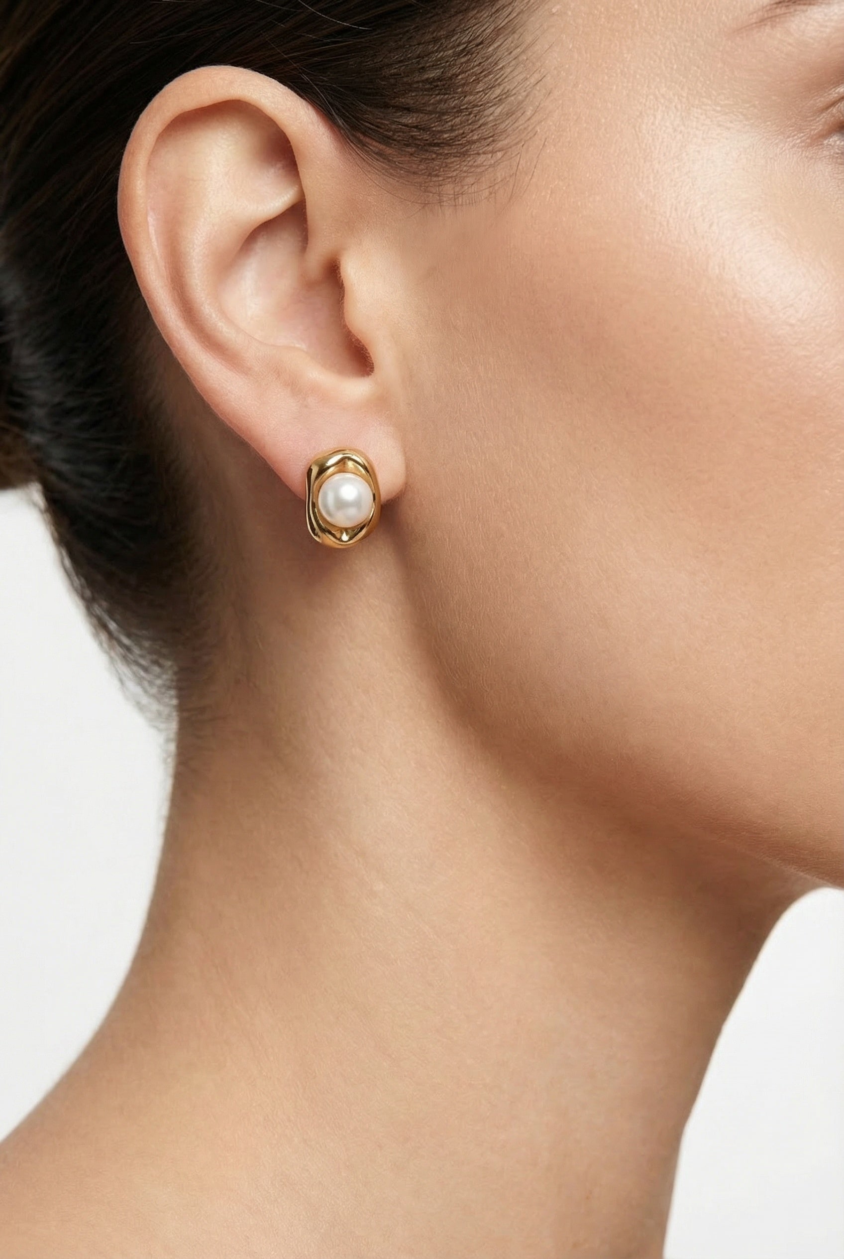 Pearl Stud Earrings