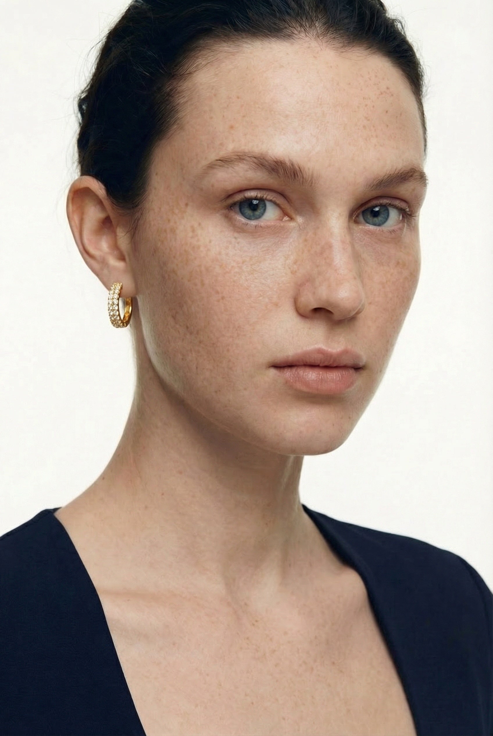 Crystal Hoops