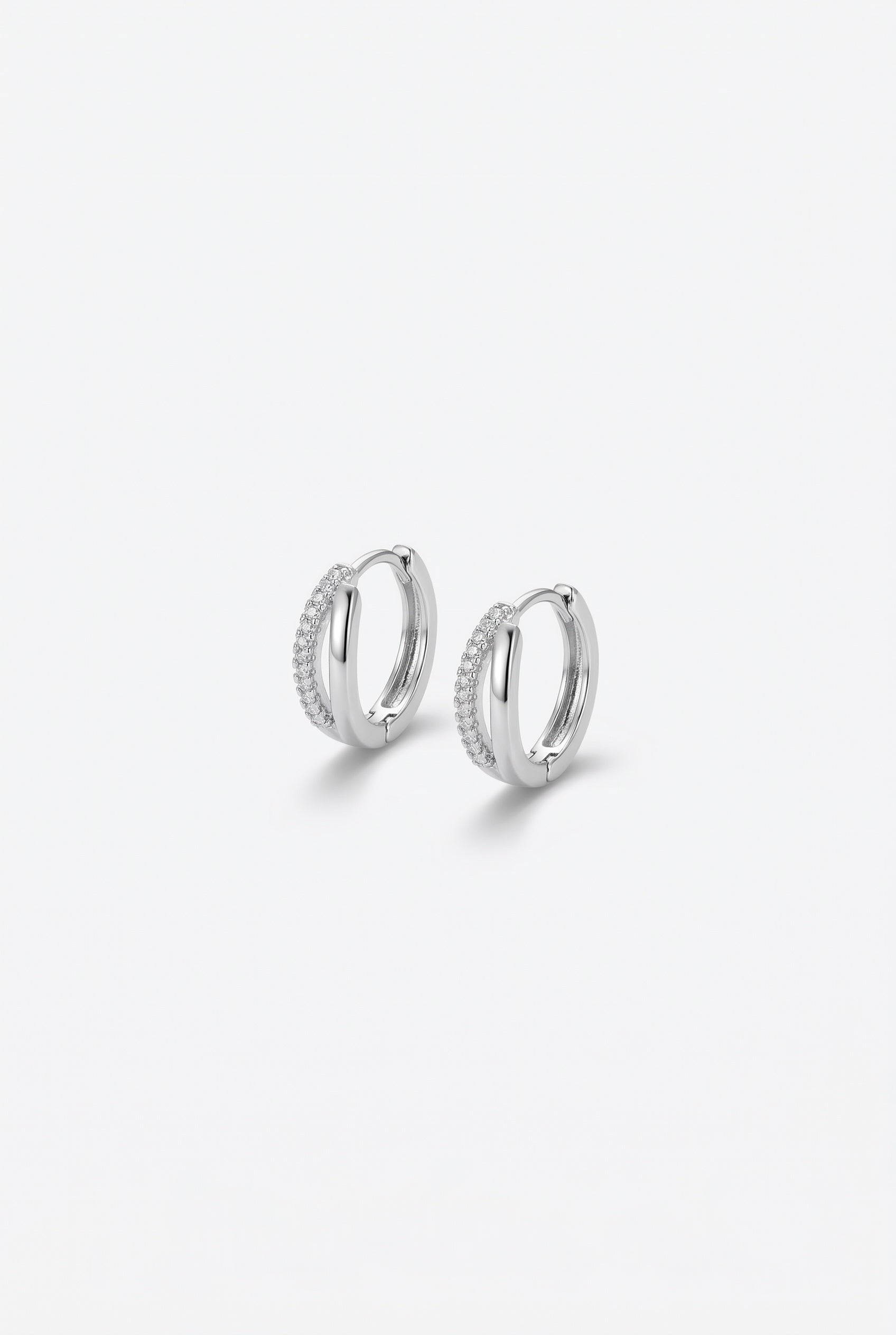 Elara Pavé Hoops