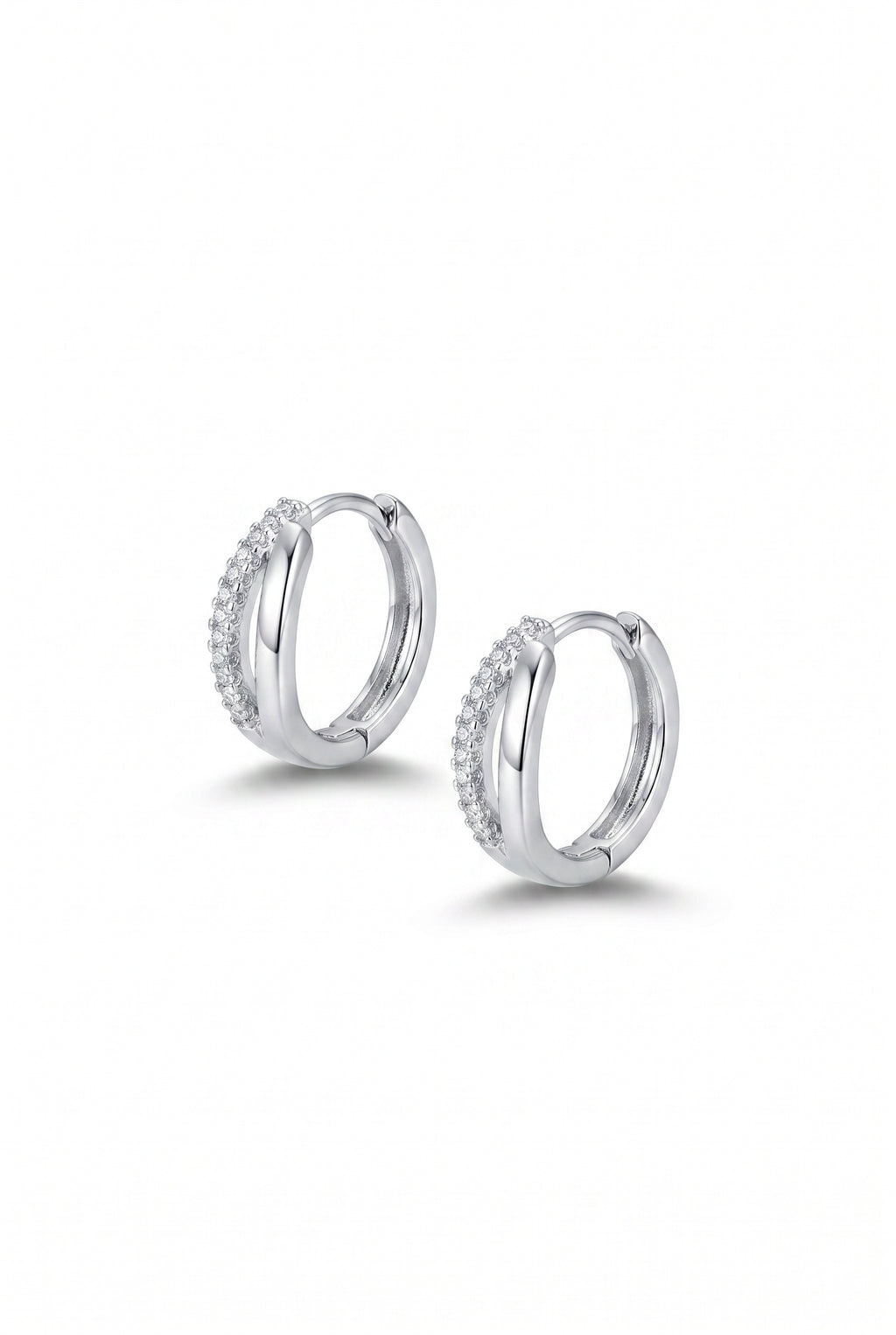 Elara Pavé Hoops