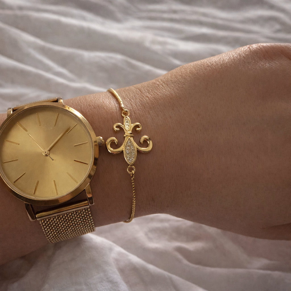 Iris Flower Bracelet